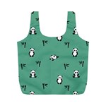 Pandas Full Print Recycle Bag (M) Front