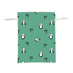 Pandas Lightweight Drawstring Pouch (l) by nateshop