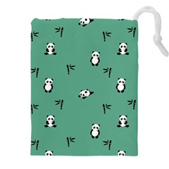 Pandas Drawstring Pouch (5xl) by nateshop