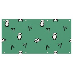 Pandas Banner And Sign 8  X 4  by nateshop