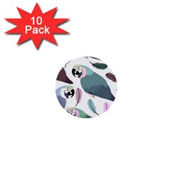 Parrot 1  Mini Buttons (10 Pack)  by nateshop