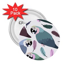 Parrot 2 25  Buttons (10 Pack)  by nateshop