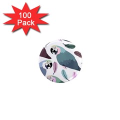 Parrot 1  Mini Magnets (100 Pack)  by nateshop