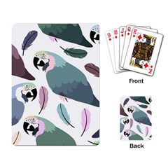 Parrot Playing Cards Single Design (rectangle)