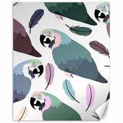 Parrot Canvas 16  X 20  by nateshop