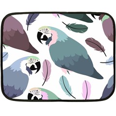 Parrot Fleece Blanket (mini) by nateshop