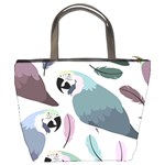 Parrot Bucket Bag Back