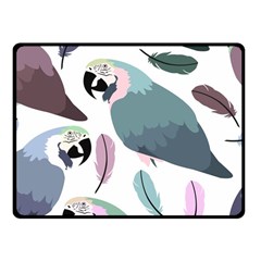 Parrot Fleece Blanket (small) by nateshop