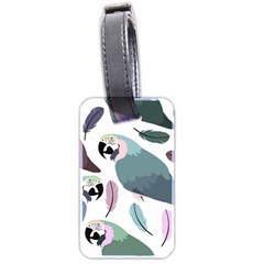 Parrot Luggage Tag (two Sides) by nateshop