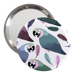 Parrot 3  Handbag Mirrors by nateshop