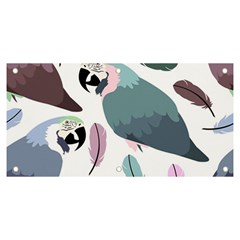 Parrot Banner And Sign 6  X 3 