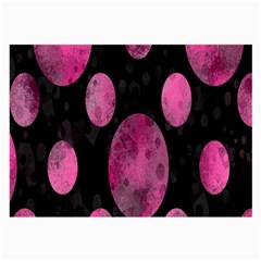 Pattern Circles Large Glasses Cloth (2 Sides) by nateshop