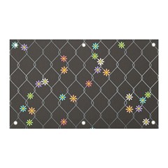 Pattern Flower Banner And Sign 5  X 3 