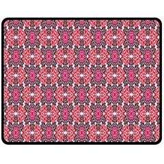 Pattern Motif Fleece Blanket (medium)  by nateshop