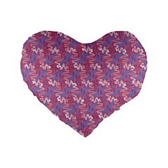 Pattern,ilustrasi Standard 16  Premium Heart Shape Cushions by nateshop