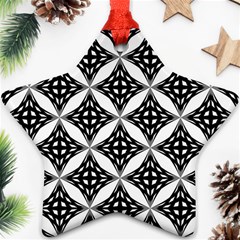 Pattern-black Star Ornament (two Sides)