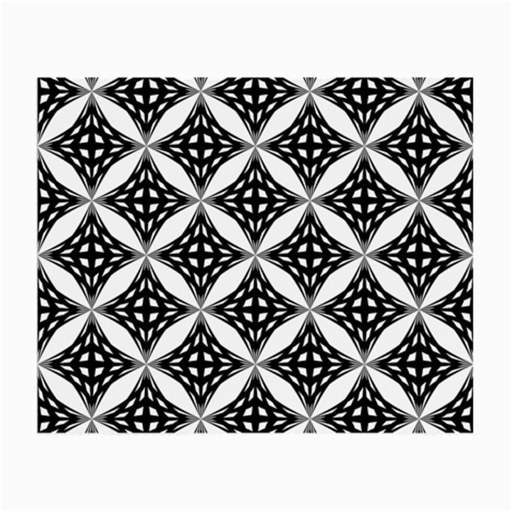 Pattern-black Small Glasses Cloth