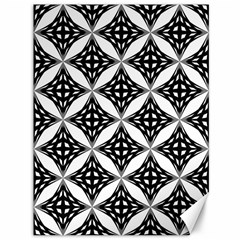 Pattern-black Canvas 36  X 48  by nateshop