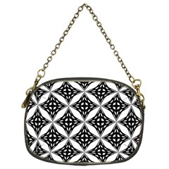 Pattern-black Chain Purse (one Side) by nateshop