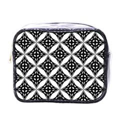 Pattern-black Mini Toiletries Bag (one Side) by nateshop