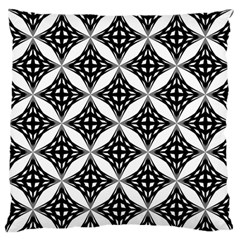 Pattern-black Standard Flano Cushion Case (one Side) by nateshop