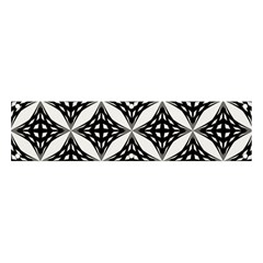 Pattern-black Banner And Sign 4  X 1 