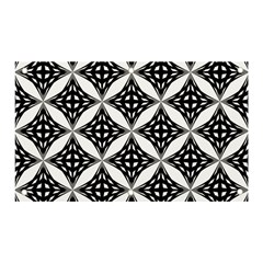 Pattern-black Banner And Sign 5  X 3 