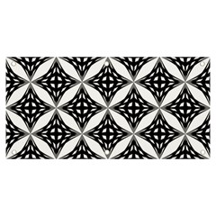 Pattern-black Banner And Sign 6  X 3 