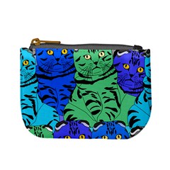 Pattern-cat Mini Coin Purse by nateshop