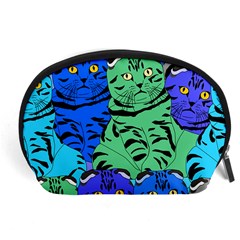 Pattern-cat Accessory Pouch (large) by nateshop