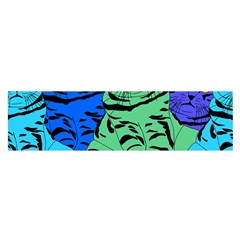 Pattern-cat Oblong Satin Scarf (16  X 60 ) by nateshop