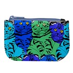 Pattern-cat Large Coin Purse Front