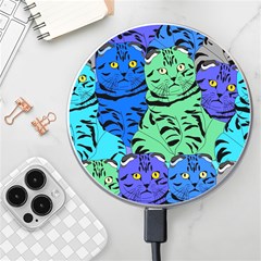 Pattern-cat Wireless Charger by nateshop