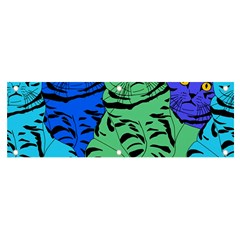 Pattern-cat Banner And Sign 6  X 2 