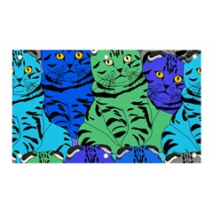 Pattern-cat Banner And Sign 5  X 3 