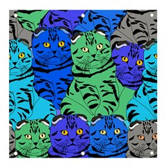 Pattern-cat Banner And Sign 4  X 4 