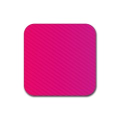 Pattern-pink Rubber Coaster (square) by nateshop