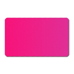 Pattern-pink Magnet (rectangular) by nateshop