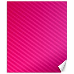 Pattern-pink Canvas 8  X 10  by nateshop