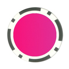 Pattern-pink Poker Chip Card Guard by nateshop