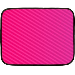 Pattern-pink Fleece Blanket (mini) by nateshop