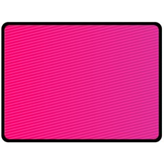 Pattern-pink Fleece Blanket (large) 