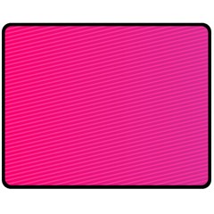 Pattern-pink Fleece Blanket (medium)  by nateshop