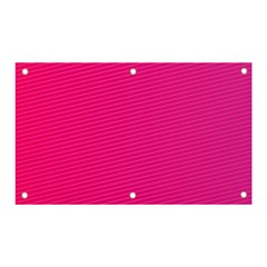 Pattern-pink Banner And Sign 5  X 3 