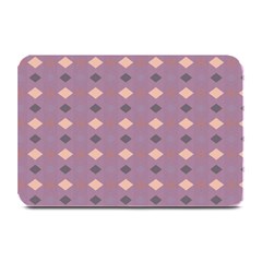 Pattern-puple Box Plate Mats by nateshop