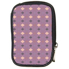 Pattern-puple Box Compact Camera Leather Case by nateshop