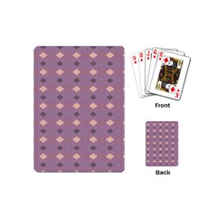 Pattern-puple Box Playing Cards Single Design (mini) by nateshop