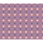 Pattern-puple Box Deluxe Canvas 14  x 11  (Stretched) 14  x 11  x 1.5  Stretched Canvas