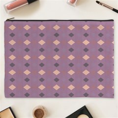 Pattern-puple Box Cosmetic Bag (xxxl) by nateshop