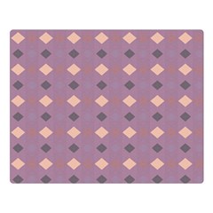 Pattern-puple Box Double Sided Flano Blanket (large)  by nateshop